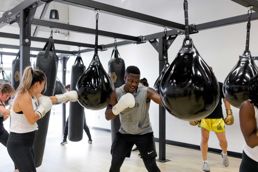 Floyd Mayweather's fitness studio translates the boxer's routines